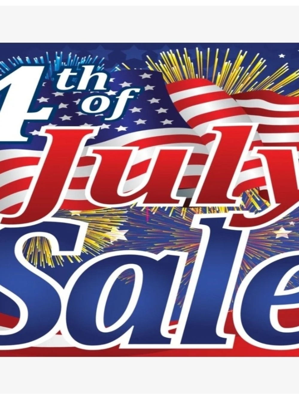 🇺🇸 4th of July Sale Sale Sale